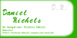 daniel michels business card